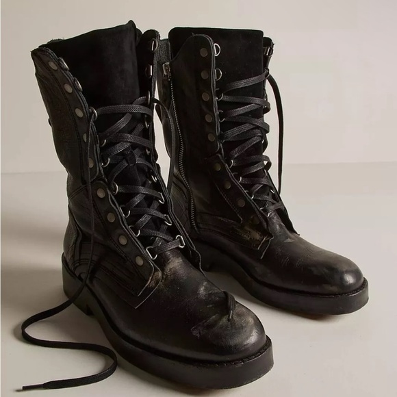 We The Free Jesse Lace Up Boots Size 37 Euro or US 6 NEW - Picture 2 of 15